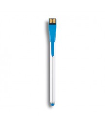 XD design Rašiklis su USB atmintine, mėlynas